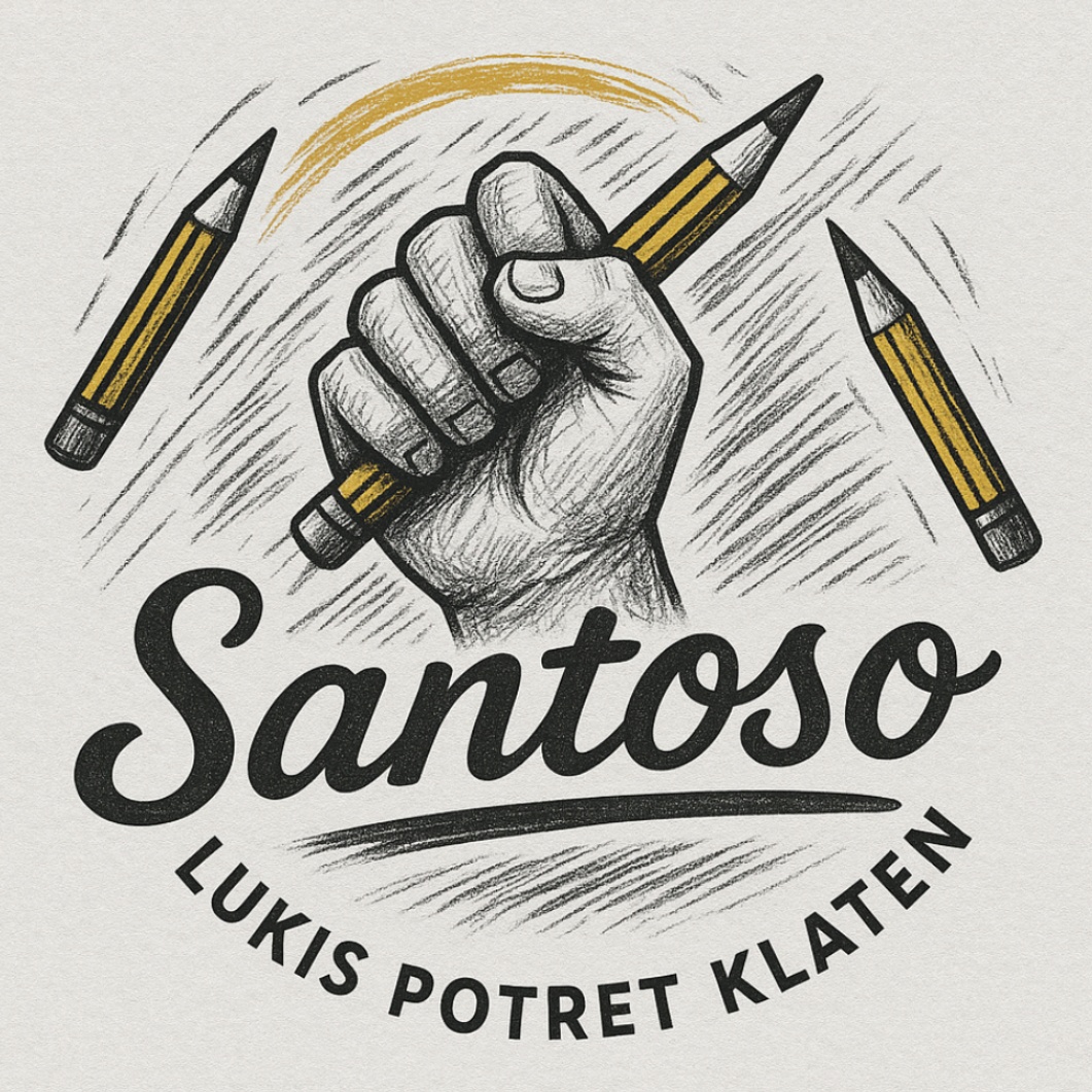 Santoso Lukis Potret Klaten